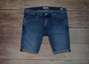 TOMMY HILFIGER RONNIE SHORT ORYGINALNE SPODENKI JEANS PREMIUM NOWE 38