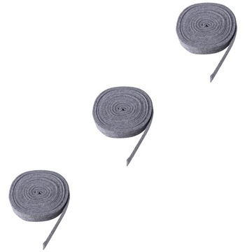 Фетровая лента с бахромой и подарочной гирляндой, 3 шт.