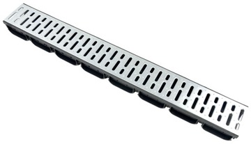 Kanał SP2 100x12,5x7cm korytko plastik ruszt metal