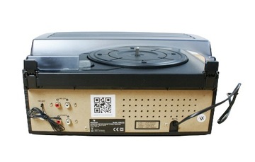 auna 10004797 USB проигрыватель проигрывателей Tower Запись CD/MP3 с виниловых пластинок на USB