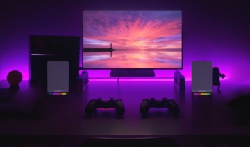 КОМПЬЮТЕРНЫЕ ДИНАМИКИ ДЛЯ ИГРОВЫХ НОУТБУКОВ ИГРОВОЙ USB-разъем RGB LED