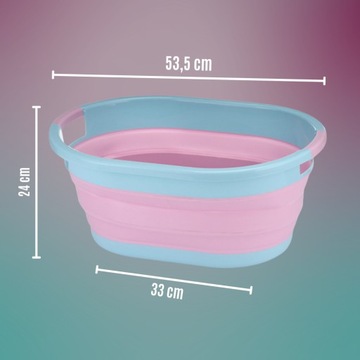 СКЛАДНАЯ КОРЗИНА ДЛЯ БЕЛЬЯ, СКЛАДНАЯ СИЛИКОНОВАЯ ЧАШКА