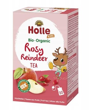 HOLLE Herbatka owocowa Różany Renifer Bio 20 sasz.