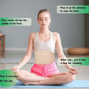 НАБОР ПАКЕТОВ С КАСТОРОВЫМ МАСЛОМ