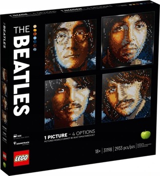 LEGO ART 31198 The Beatles - OPIS!!!