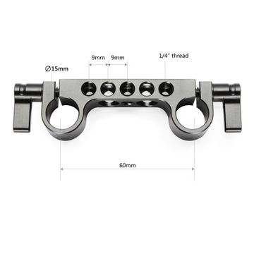 SmallRig 2061 — сверхлегкий рельсовый блок толщиной 15 мм