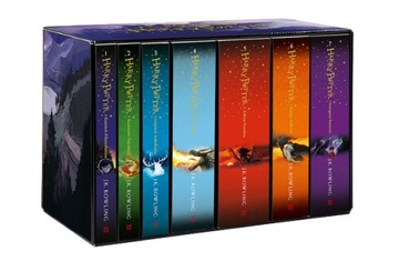 HARRY POTTER - Zestaw pakiet 7 książek SIEDMIOPAK