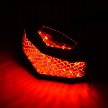 Светодиодный фонарь заднего номерного знака мотоцикла