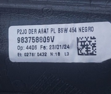 .EU.ORG OPEL CORSA F PRAVÉ ZRCÁTKO 14PIN KABEL 983758809V NA DVEŘE