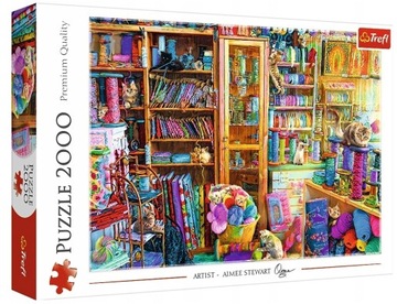 PUZZLE 2000 Koci raj 27113 TREFL