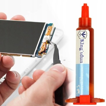 СИНТЕТИЧЕСКИЙ КЛЕЙ 5г LOCA UV СТЕКЛО ЖКД GSM ЗАДНЯЯ ЧАСТЬ