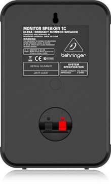 Behringer 1C-BK — студийный 2-полосный монитор