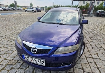 Mazda 6 I Kombi 2.0 MZR 147KM 2006 Mazda 6 2.0 beznyna Importowana z Niemiec, zdjęcie 5