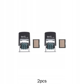 2x Stempel Z Datą Nadający Się Do Nadruku