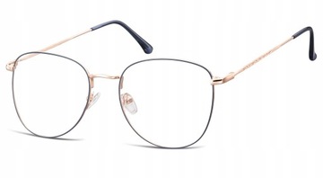 OPRAWKI Korekcyjne Pilotki Aviator Zerówki Unisex Męskie Damskie + Gratisy