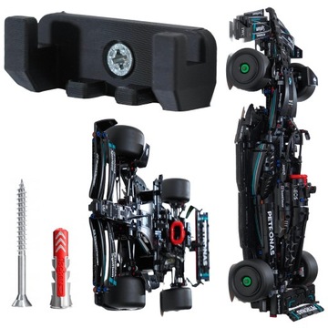 UCHWYT 2 POZYCJE NA ŚCIANĘ PIONOWY WIESZAK NA MERCEDES FORMULA 1 - 42171