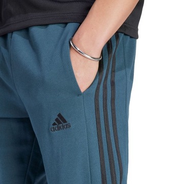 Spodnie męskie adidas Essentials French Terry Tapered Cuff 3-Stripes Pants