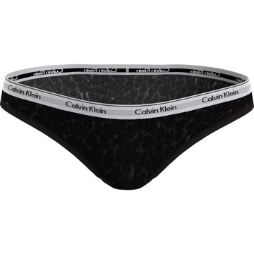 CALVIN KLEIN BIKINI DAMSKIE MAJTKI 1P CZARNE r.M