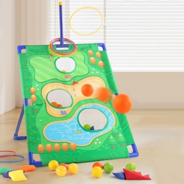 Подвижная игра с бросанием фасоли. Детские игрушки на