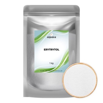 ERYTROL ERYTRYTOL 1kg SŁODZIK ZAMIENNIK CUKRU