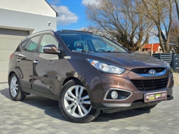 Hyundai ix35 SUV R 2.0 CRDi 136KM 2010 Hyundai ix35 2.0 136PS NAVI PANORAMA Skora Alu Piekny Gwarancja 2.0 136KM, zdjęcie 1
