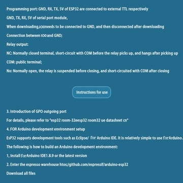 8-канальный релейный модуль ESP32 WiFi