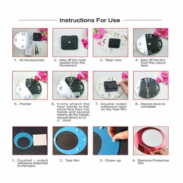 New design quartz wall clocks home decor wall