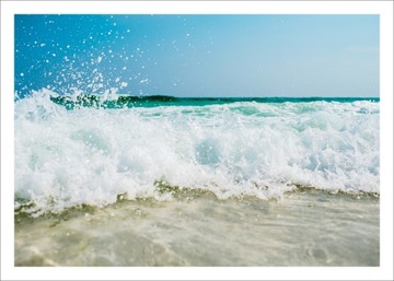 Плакат для домашнего декора Городской пейзаж 70x50 K05