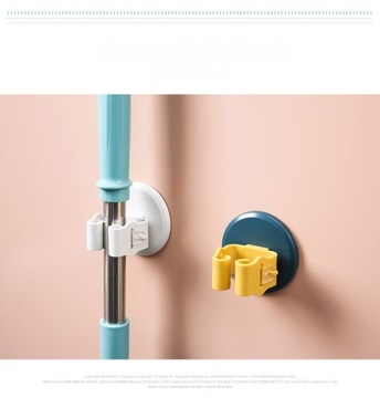 БЕЗТОЧЕЧНЫЙ ЗАЖИМ ДЛЯ ДЕРЖАТЕЛЯ ШВАБРЫ С ПРИСОСКОЙ