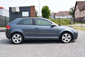 Audi A3 8P Hatchback 3d 1.9 TDI 105KM 2005 Audi A3 1.9 TDI, 3-drzwi, Zarejestrowany, Eko, Klima, Alu, Rok Gwarancji, zdjęcie 5