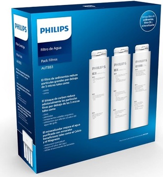 KOMPLET WKŁADÓW DO FILTRA PHILIPS AUT3268/10
