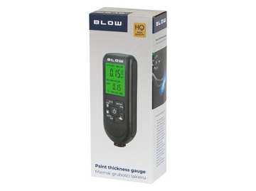 MIERNIK GRUBOŚCI LAKIERU TESTER CZUJNIK LCD 2000um ALUMINIUM STALI SONDA