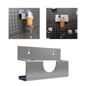 Держатель угловой шлифовальной машины Настенное крепление Аксессуары Вешалка для хранения