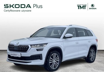 Skoda Kodiaq I SUV Facelifting 2.0 TSI 190KM 2022 Skoda Kodiaq 2.0 TSI 190 KM 4X4 DSG podg. fot. Navi Kamera El. klapa