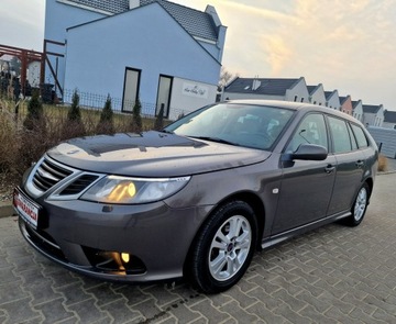 Saab 9-3 II SportKombi 1.8 122KM 2008 Saab 9-3 1.8i Zadbany SerwisGwarancja Rata500zł