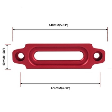 Лебедка Fairlead Прочные аксессуары для электрических кабелей с синтетическими канатами
