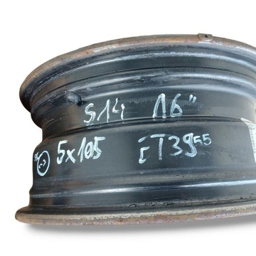 СТАЛЬНЫЕ КОЛЕСА 16 5x105 6.5J ET39 OPEL 13259234