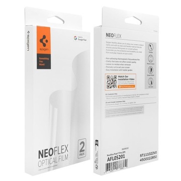 2 ПЛЕНКИ ДЛЯ GOOGLE PIXEL 7 PRO, SPIGEN NEO FLEX
