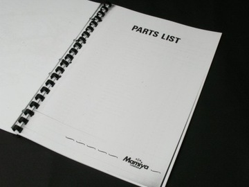 SERWISÓWKA Mamiya M645 1000S Parts Catalog UNIKAT!