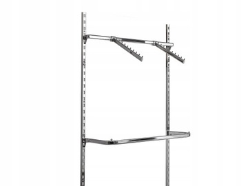 GARDEROBA JEDNOMODUŁOWA Best-line 100x240 CHROM