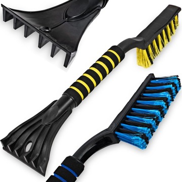 ЩЕТКА ДЛЯ ОКОН И СКРЕБКА ДЛЯ ЛЬДА ЩЕТКА 50 см СКРЕБОК ДЛЯ СКРЕБКА