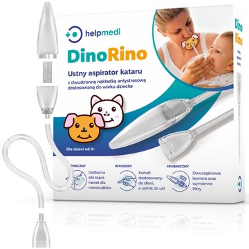 HelpMedi DinoRino ОРАЛЬНЫЙ АСПИРАТОР от насморка