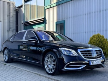 Mercedes Klasa S W222 Limuzyna Facelifting 4.0 560 469KM 2017 Mercedes S 560 4Matic Maybach. FV 23%., zdjęcie 3