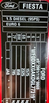 Ford Fiesta VII Hatchback 3d Facelifting 1.5 TDCi 95KM 2016 Ford Fiesta 1.5 Diesel, Titanium, Niski Udokumentowany przebieg, Faktura, zdjęcie 30