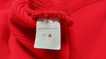 COCOMORE Sweter Bomberka Bolerko Narzutka Czerwony