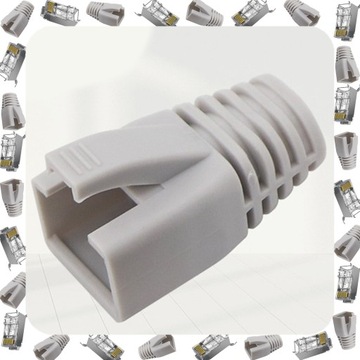 НАБОР ИЗ 10 ШТ. РАЗЪЕМОВ ЭКРАНИРОВАННЫХ FTP STP RJ45 cat 6a 7 УСЛОВИЯ РАЗЪЕМА