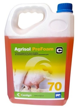 AGRISOL PREFOAM 70 PIANA PŁYN DO MYCIA WYMION 5KG