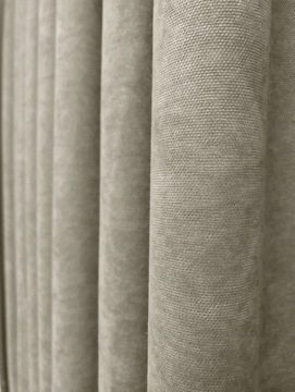 TKANINA MATERIAŁ MILAN VELVET TŁOCZONY ZASŁONA CHŁODNY SZARY 300 cm