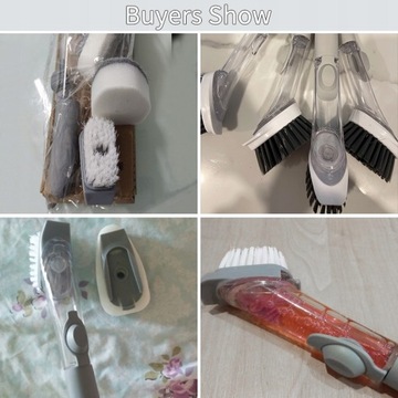 Кухонные инструменты для чистки Щетка для посуды с длинной ручкой