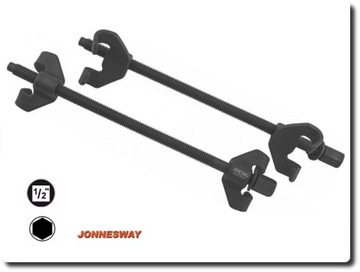 Ściągacz sprężyn 370mm ścisk sprężyny JONNESWAY